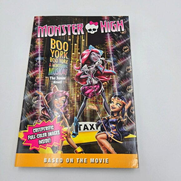 Monster High Books Boo York Boo York And Goulfriends To The End Soft Cover Paran - Picture 3 of 16